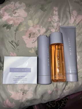 Fenty Skin Skincare Set in Soft Lavender and Amber